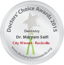 Dr. Maryam Seifi - Award Winner Badge