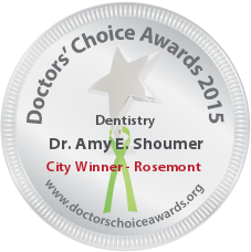 Amy E. Shoumer, DMD - Award Winner Badge