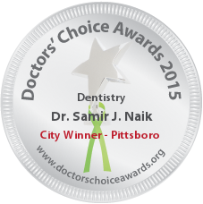 Samir J. Naik, DDS - Award Winner Badge