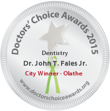 John T. Fales Jr., DDS MS - Award Winner Badge