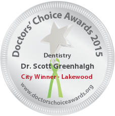 Scott Greenhalgh, DDS - Award Winner Badge