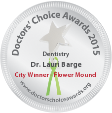 Lauri Barge, DDS - Award Winner Badge