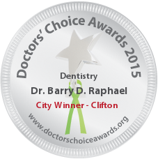 Barry D. Raphael, DMD PA - Award Winner Badge