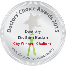 Sam Kadan, DMD - Award Winner Badge