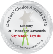 Dr. Theodore Davantzis - Award Winner Badge