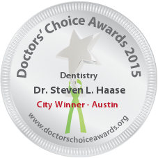 Steven L. Haase, DDS - Award Winner Badge