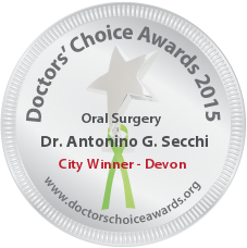 Dr. Antonino G. Secchi, DMD, MS - Award Winner Badge