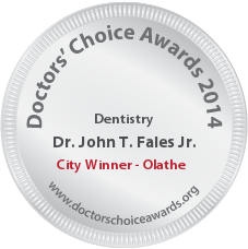John T. Fales Jr., DDS MS - Award Winner Badge