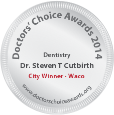 Steven T Cutbirth, DDS - Award Winner Badge