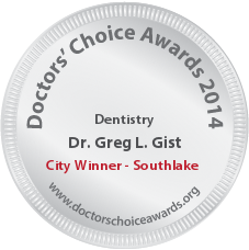 Greg L. Gist DDS - Award Winner Badge