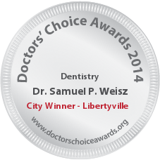 Dr. Samuel P. Weisz - Award Winner Badge