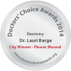 Lauri Barge, DDS - Award Winner Badge