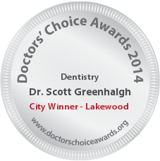 Scott Greenhalgh, DDS - Award Winner Badge