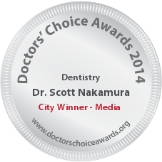 Scott Nakamura, DMD - Award Winner Badge