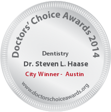 Steven L. Haase, DDS - Award Winner Badge