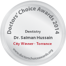Salman Hussain, DMD - Award Winner Badge