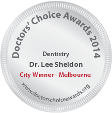 Lee Sheldon, DMD - Award Winner Badge