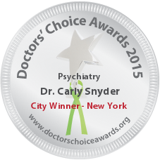 Dr. Carly Snyder - Award Winner Badge