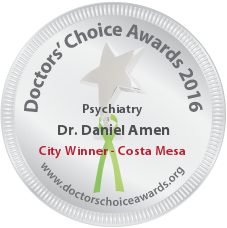 Dr. Daniel Amen - Award Winner Badge