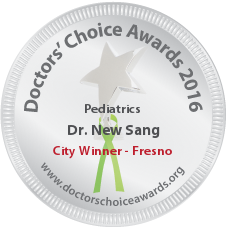Dr. New Sang - Award Winner Badge