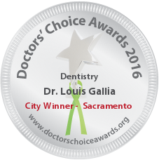 Dr. Louis Gallia - Award Winner Badge