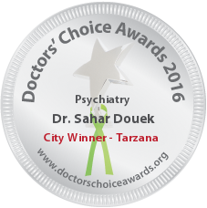 Dr. Sahar Douek - Award Winner Badge