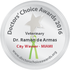 Dr. Ramon de Armas - Award Winner Badge