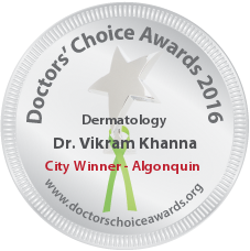 Dr. Vikram Khanna - Award Winner Badge