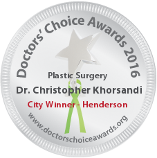 Dr. Christopher Khorsandi - Award Winner Badge