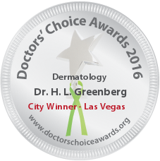 Dr. H. L. Greenberg - Award Winner Badge