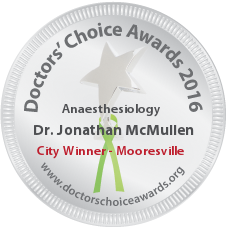 Dr. Jonathan McMullen - Award Winner Badge