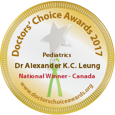 Dr. Alexander K.C. Leung - Award Winner Badge