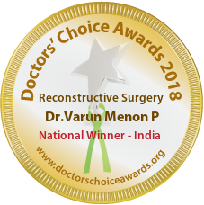 Dr.Varun Menon P - Award Winner Badge