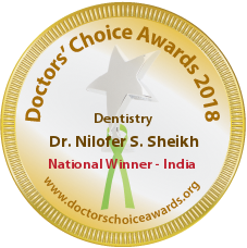 Dr. Nilofer Sultan Sheikh - Award Winner Badge