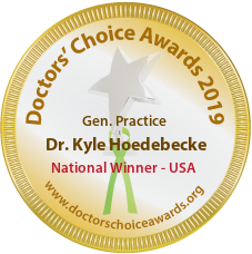 Dr. Kyle Hoedebecke - Award Winner Badge