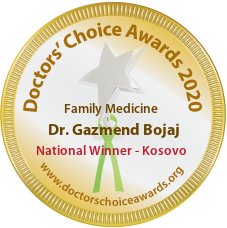 Dr. Gazmend Bojaj - Award Winner Badge