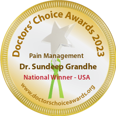 Dr. Sundeep Grandhe - Award Winner Badge