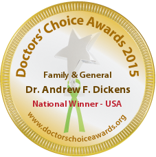 Dr. Andrew F. Dickens - Award Winner Badge