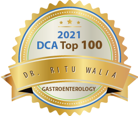 Dr. Ritu Walia - Award Winner Badge