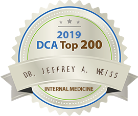 Dr. Jeffrey A. Weiss - Award Winner Badge