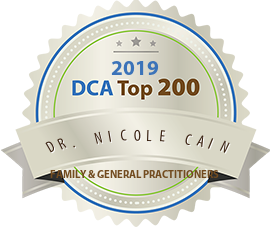 Dr. Nicole Cain - Award Winner Badge