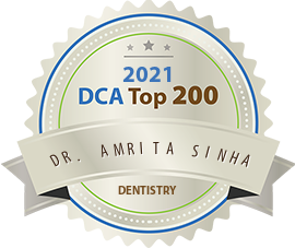 Dr. Amrita Sinha - Award Winner Badge