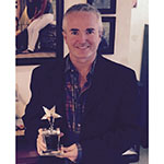 Dr. Jim Arnold with Award