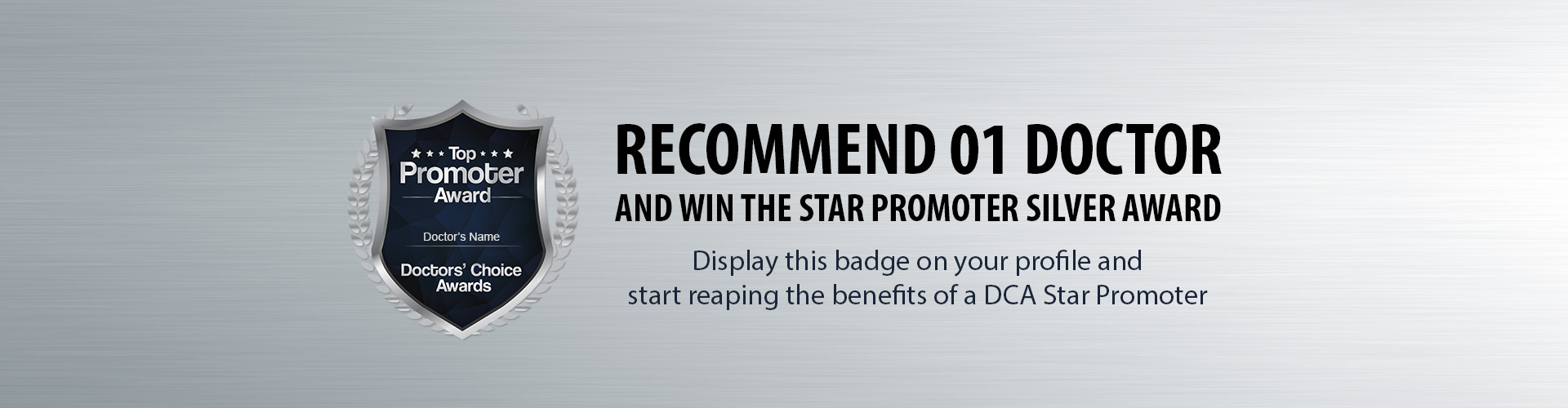 Top Promoter Award – Silver