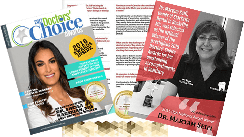 The Doctors’ Choice Awards Annual Magazine Personalized just for you!